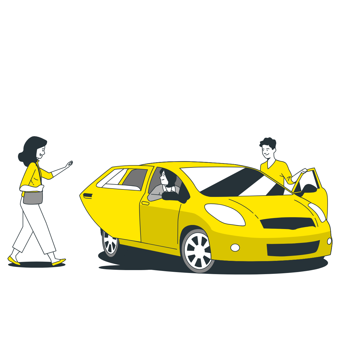 Step 6 driver Zayl: passenger boards and sends payment